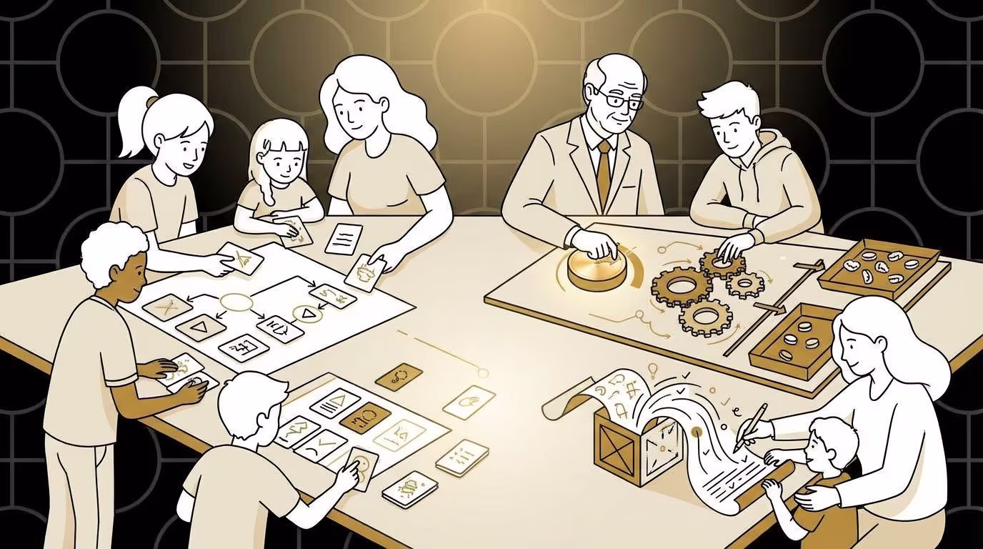 Diverse group of learners from students to professionals